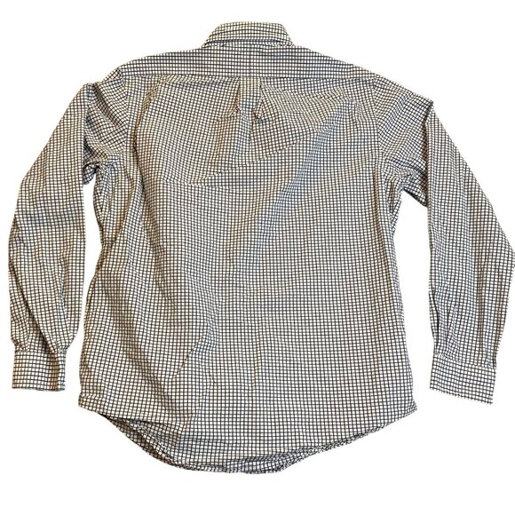 Polo Ralph Lauren Mens Shirt M Checkered Long-Sleeve Button-Down Cotton Classic - Picture 2 of 10